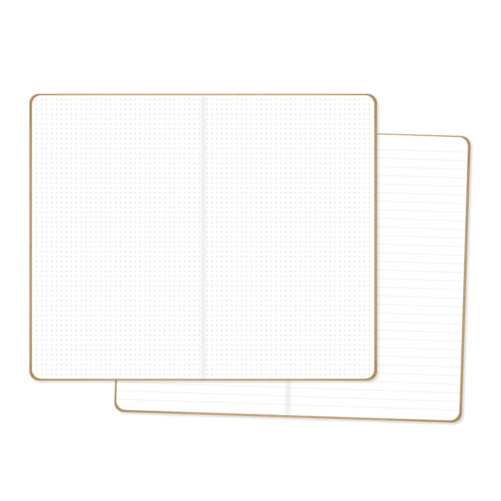 Dot Grid/Lined Traveler's Notebook Inserts
