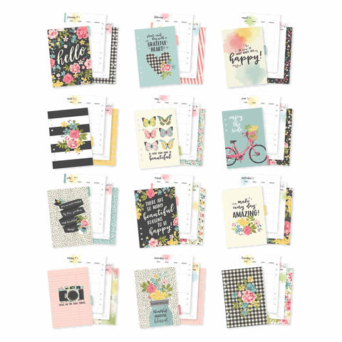 A5 Bloom Monthly Planner Inserts