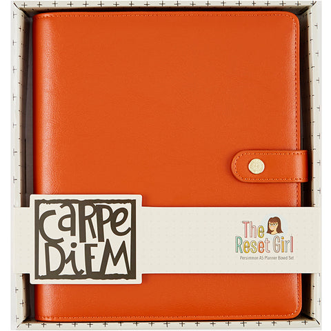 A5 The Reset Girl Persimmon Planner