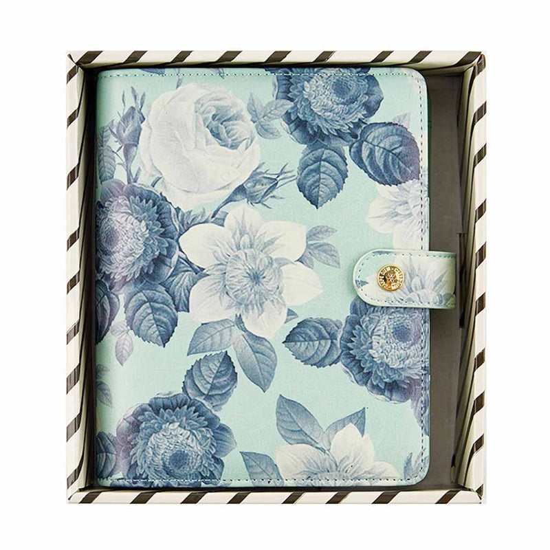 Mint Vintage Floral Personal Planner Boxed Set