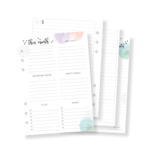 A5 Grape Planner Boxed Set