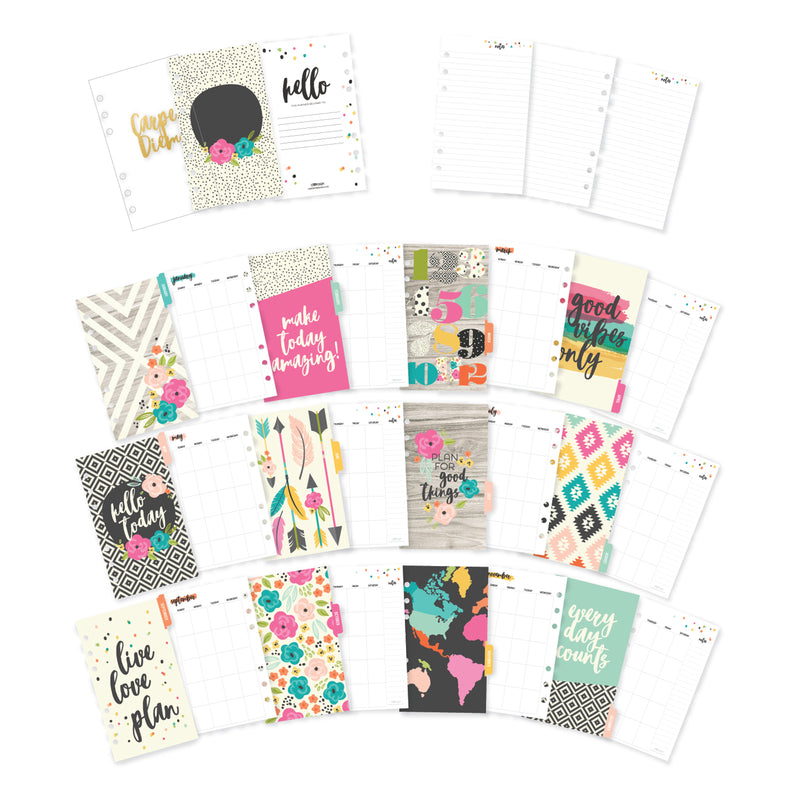 Personal Monthly - Good Vibes Planner Inserts