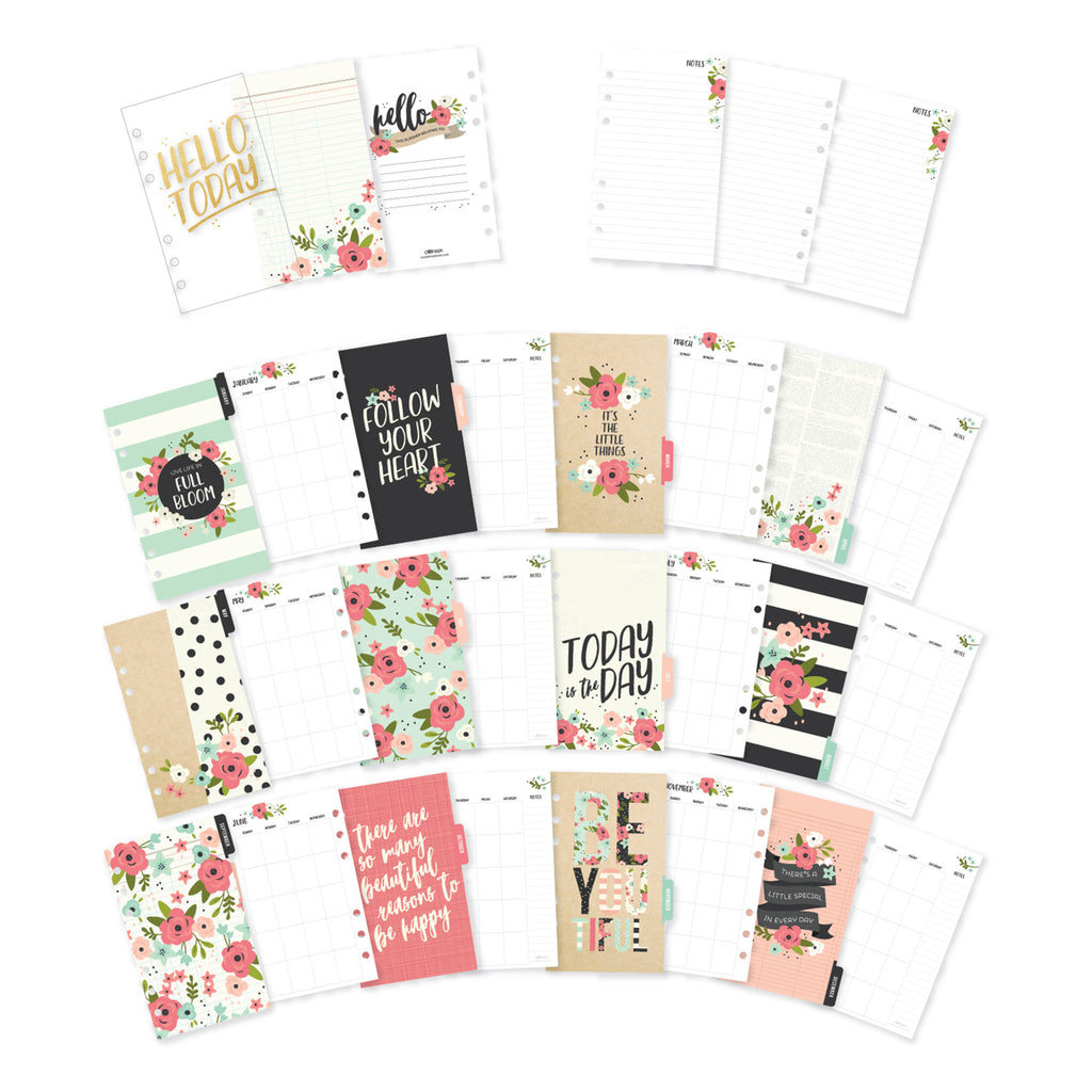 Personal Monthly - Bloom Planner Inserts