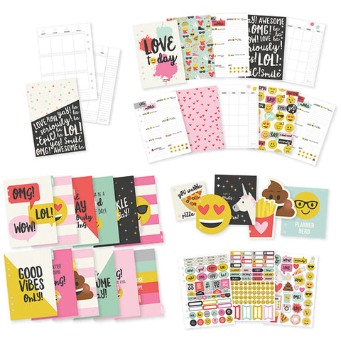 A5 Good Vibes Monthly Planner Inserts