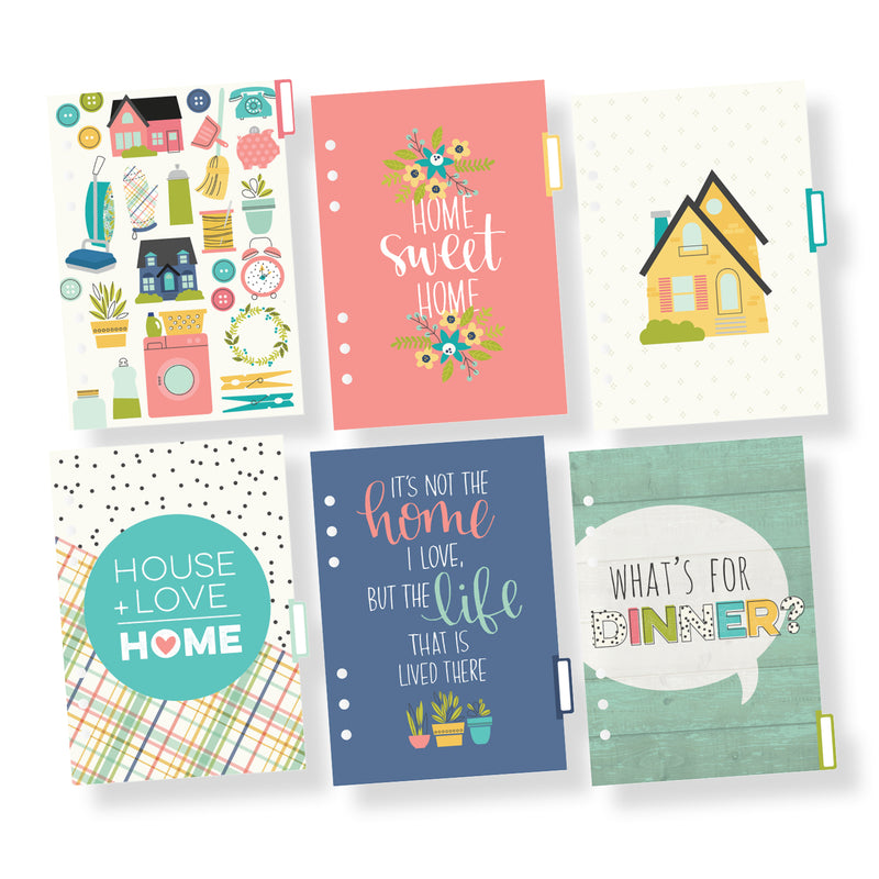 A5 Home Planner Inserts Set