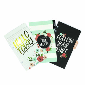 Personal Monthly - Bloom Planner Inserts