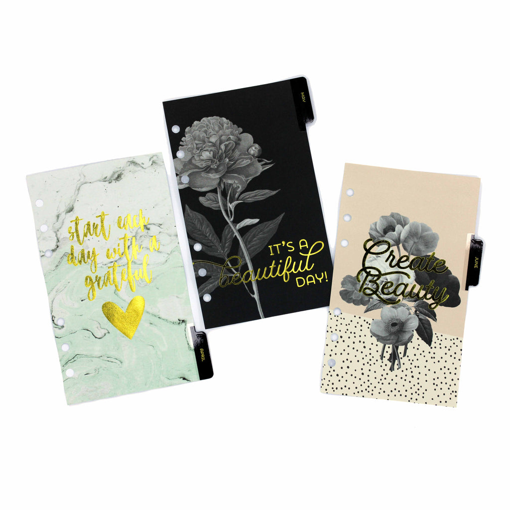 Personal Monthly - Beautiful Planner Inserts